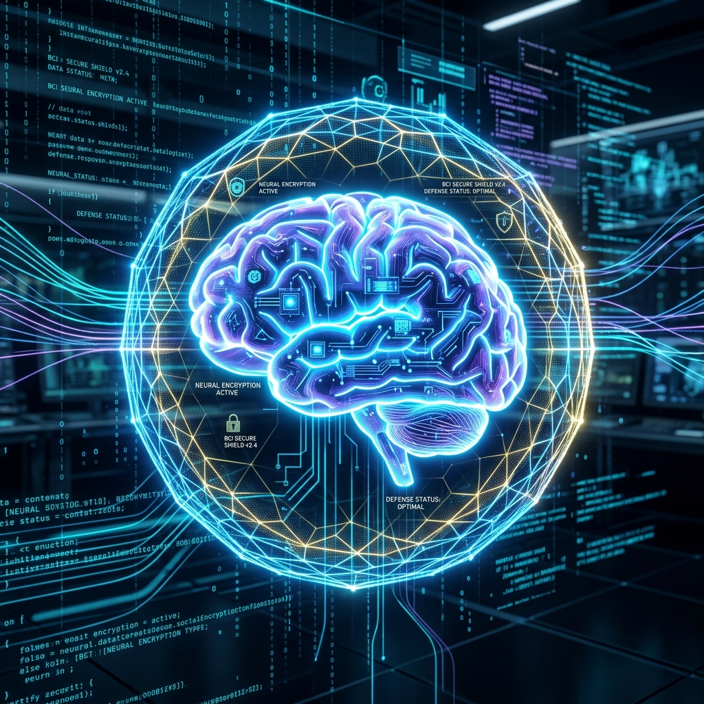 Brain-Computer Interface Cybersecurity Shield and Neural Implants